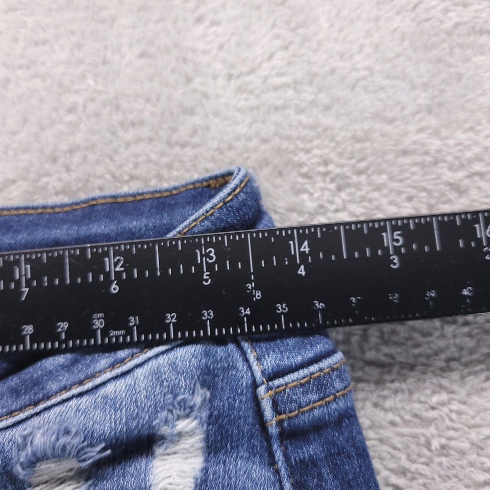 Judy Blue Jeans Womens 28 Blue High Rise Slim Bootcut Dark Wash Stretch - Picture 6 of 10